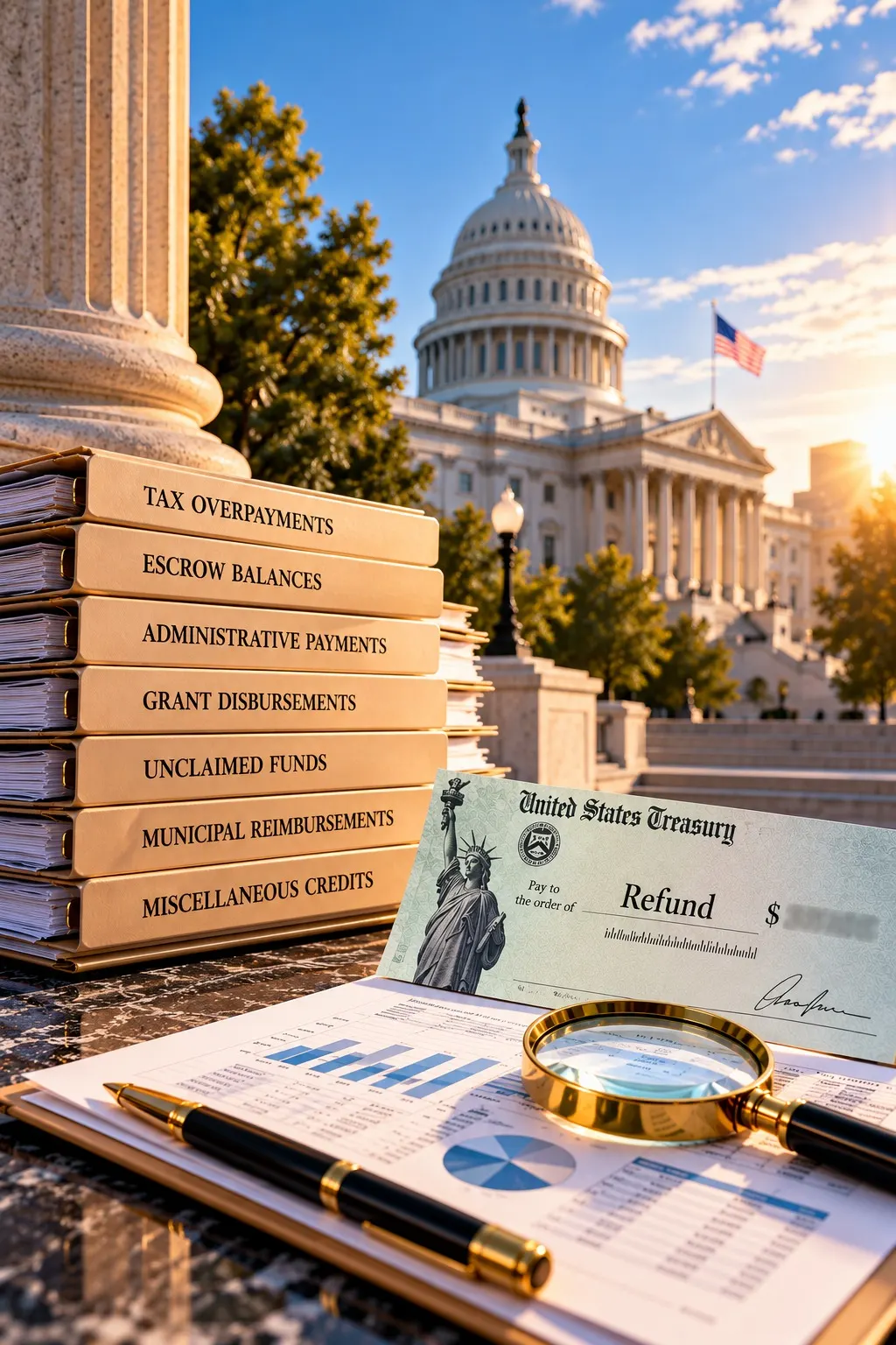 Government Refunds & Administrative Overpayments recovery